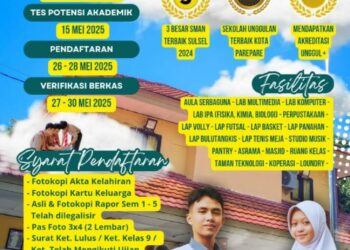 SPMB 2025 Segera Dibuka! SMAN 5 Parepare Tawarkan Pendidikan Berkualitas dan Fasilitas Lengkap
