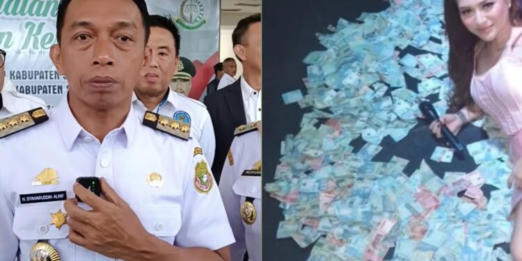 Kolase foto, Bupati Sidrap Syaharuddin Alrif dan Disk Jockey (DJ) Nathalie Holscher. (Foto: Ist/PijarNews.com)