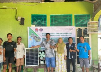 Tim Pengabdian Masyarakat UMPAR Kembangkan Sistem Hybrid Energi untuk Rumah Petani Modern