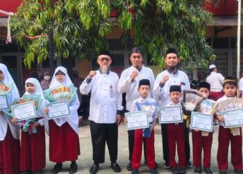 Perpustakaan Zaid bin Tsabit SD IT Wahdah Islamiyah 01 Makassar Umumkan Pemenang Lomba Pojok Baca