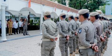 Gubernur Sulsel Lepas 58 Personel Satgas Sawerigading Amankan PSU Pilkada Palopo