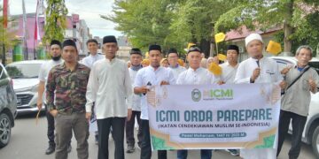 ICMI Parepare Gaungkan Muhasabah dan Ukhuwah di Pawai 1 Muharram