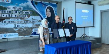 Fakultas Teknik Unibos Jalin Kerja Sama PT Tetrasa Geosindo, Tandai dengan Kuliah Tamu tentang Geosintetik
