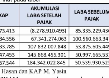 Pengamat: Dana Cadangan PDAM Bukti Ketidakmampuan  Direksi Kelola Dana Lebih Produktif