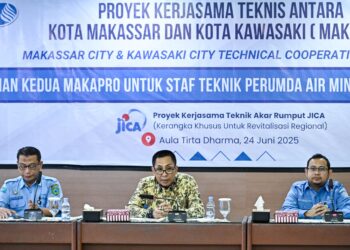 Perkuat Penanganan Kebocoran, MaKaPro dan PDAM Maminasata Gelar Pelatihan Teknis