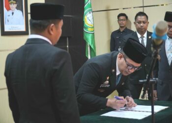 Amarun Agung Hamka Dilantik Jadi Pj Sekda Termuda, Wali Kota Parepare Titip Harapan Besar