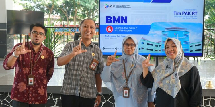 BMN Bukan Milik Pribadi: Pusjar SKMP LAN Bangun Budaya Tertib Aset Negara