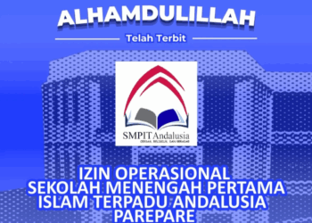 SMPIT Andalusia Parepare Resmi Kantongi Izin Operasional