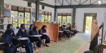 Santri-Santriwati  Pesantren Hizbul Wathan Muhammadiyah Sulsel Mengikuti Program I’ddad Selama Tiga Bulan