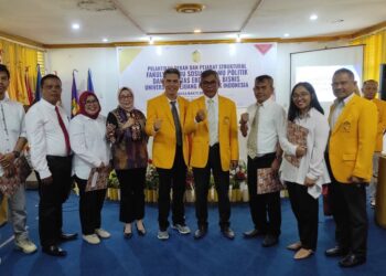 Dekan dan Pejabat Struktural FISIP UPRI Periode 2025-2029 Resmi Dilantik