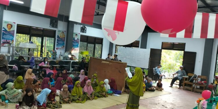 Santri Pesantren HW Muhammadiyah Sulsel Gelar Lomba Kemerdekaan RI ke-80, Usung Tema peduli Anak Palestina