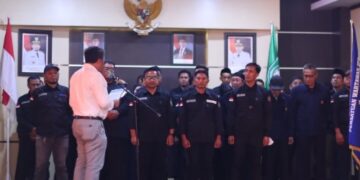 Pelantikan Pengurus PWI Parepare, Komitmen Sinergi hingga Fokus Tingkatkan Kompetensi