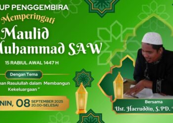 Maulid Nabi ala Warga D’Nailah Kota Parepare, Momentum Perdalam Kecintaan kepada Rasulullah