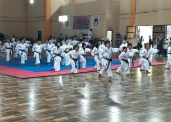Pinrang Jadi Tuan Rumah Gashuku, Ratusan Karateka Ikut Ujian Kenaikan Tingkat INKAI