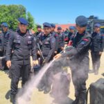 Brimob Polda Sulsel Kawal Ketat Laga PSM Makassar vs Persija Jakarta di Parepare