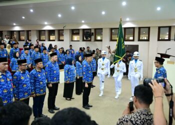 Sekda Zulkifly Resmi Dikukuhkan Sebagai Ketua Korpri Kota Makassar