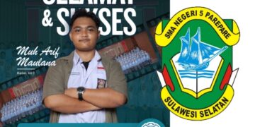 10 Siswa SMAN 5 Parepare Lulus di Kampus Bergengsi di China