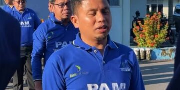 Pimpin Apel di PDAM Wali Kota Parepare Tasming Hamid Sampaikan Apresiasi