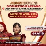 Audisi Offline “D’Academy 8” Digelar di Sidrap, Selfi Yamma Juri, Andi Syaqirah DA7 Bintang Tamu
