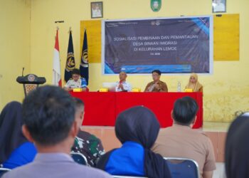 Cegah TPPO, Imigrasi Parepare Bentuk Desa Binaan di Kelurahan Lemoe