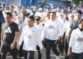 Lautan Manusia di Jalan Sehat ‘Anti Mager’ Parepare, Tasming Hamid Puji Gubernur Sulsel