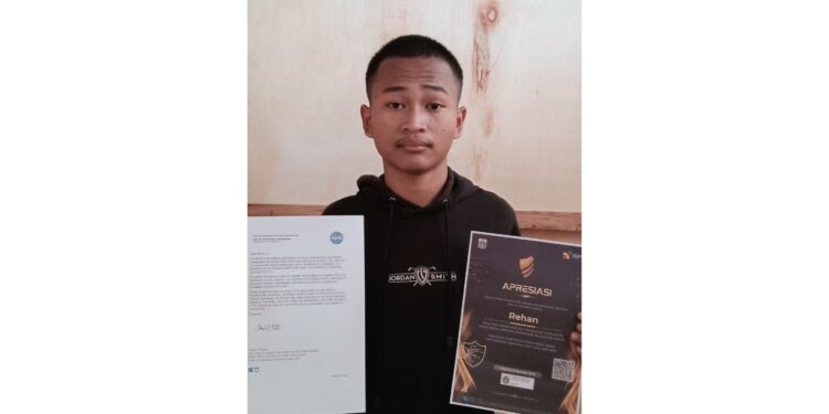 Rehan, siswa berprestasi dari SMAN 8 Pinrang
