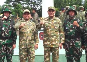 Tasming Hamid Hadiri Pembukaan Latsarmil Komcad di Gowa, ASN Parepare Ikut Digembleng 