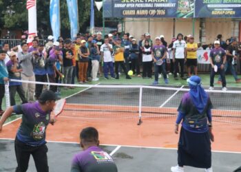 Sidrap Open Pickleball Cahaya Mario Cup 2026 Resmi Dibuka Wabup, IPF Sulsel Sebut Bukan Kaleng-kaleng