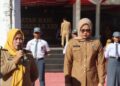 Lepas Empat Pelajar Sidrap ke Seleksi Paskibraka Tingkat Provinsi, Wabup: Tunjukkan Kemampuan Terbaik
