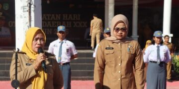 Lepas Empat Pelajar Sidrap ke Seleksi Paskibraka Tingkat Provinsi, Wabup: Tunjukkan Kemampuan Terbaik