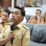 Pemkab Sidrap Paparkan Usulan Hibah Rekonstruksi Jembatan Botto-Bulcen ke BNPB RI