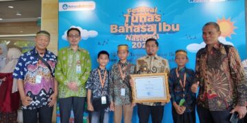 Diterima Wali Kota, Parepare Raih Penghargaan Nasional Pada Festival Tunas Bahasa Ibu Nasional