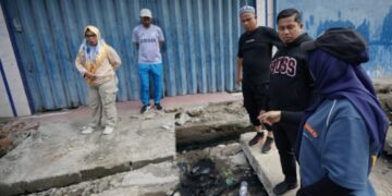 Tasming Hamid Pimpin Pengerukan Saluran Pembuangan Air Utama di Labukkang