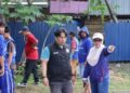 Jelang Porsenijar Tingkat Provinsi, Wabup Sidrap Pimpin Pembenahan Stadion Ganggawa