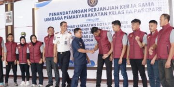 Wali Kota Parepare Kukuhkan Kader Kesehatan WBP, Perkuat Layanan Kesehatan di Lapas