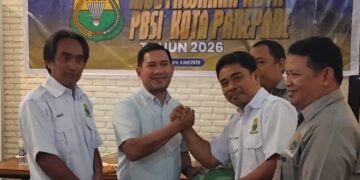Amarun Agung Hamka Terpilih Aklamasi Jadi Ketua PBSI Parepare 2026-2030