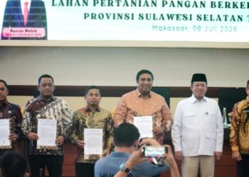 Tasming Hadiri Rakor LP2B Sulsel, Tegaskan Komitmen Parepare Lindungi Lahan Pertanian