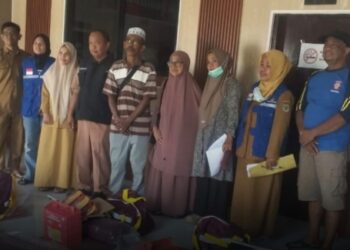 Angin Kencang Terjang Pinrang, 11 KK Terdampak, Dinsos dan Tagana Gerak Cepat Salurkan Bantuan