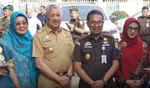 Kajati Sulsel Kunjungi Pinrang, Bahas Penguatan Sinergi Penegakan Hukum dan Tinjau Pembangunan Mess Kejari