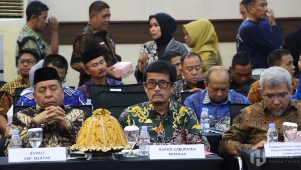 TPID Sulsel Gelar High Level Meeting, Pinrang Tegaskan Komitmen Jaga Stabilitas Harga