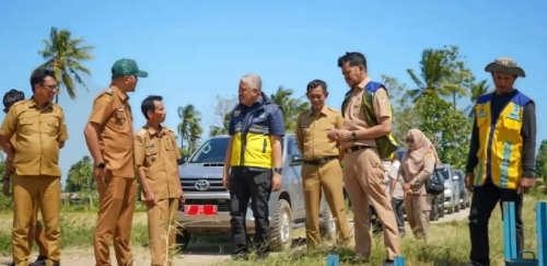 Bupati Pinrang Siapkan 2 Pompa Air Besar untuk Cegah Sawah Kekeringan