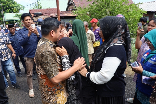 Dua Rumah Terbakar, Wali Kota Parepare Datangi Lokasi