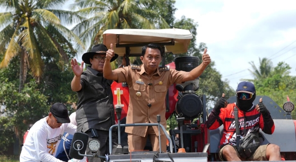 Panen Raya IP 300 di Bila Riase, 30 Combine Harvester Dikerahkan