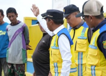 Tangani Dampak Elenino, Bupati Sidrap Susuri Irigasi dan Area Persawahan di Kecamatan Kulo