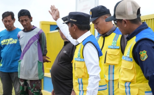 Tangani Dampak Elenino, Bupati Sidrap Susuri Irigasi dan Area Persawahan di Kecamatan Kulo