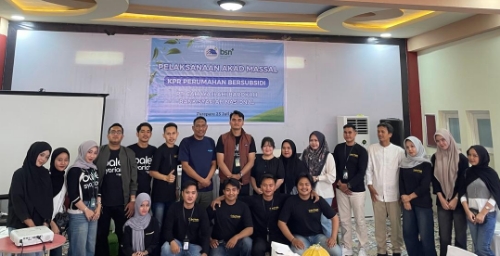 PT Cahaya Ilahi Barokah Gelar Akad Massal, Puluhan Konsumen Resmi Miliki Rumah Subsidi