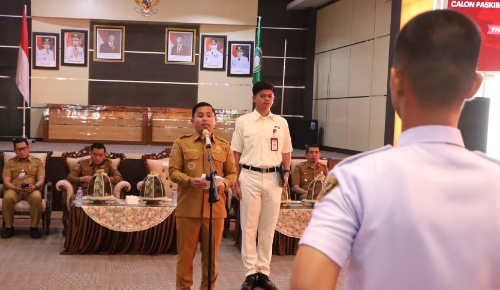 Tasming Hamid ke Calon Paskibraka Parepare: Jangan Bangga Seragam, Banggalah pada Integritas