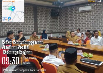 Pastikan Pekerja Rentan Peroleh Jamsostek, Pemkot Parepare Rekonsiliasi Data