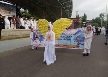 Ucapkan Selamat Tahun Baru Islam, Wali Kota Parepare Lepas Peserta Pawai Hijratul Rasul