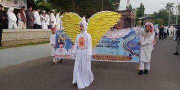 Ucapkan Selamat Tahun Baru Islam, Wali Kota Parepare Lepas Peserta Pawai Hijratul Rasul